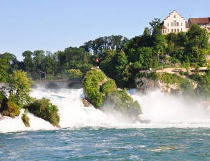 Остров цветов Майнау (гид+водитель), Рейнские водопады